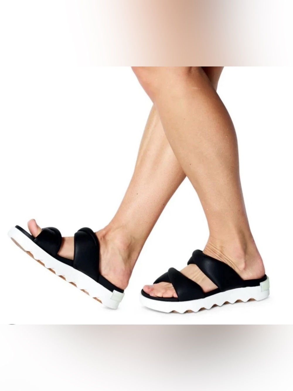 Sorel Viibe Twist Slide Black Size Women’s 11